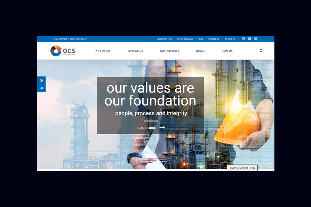 OCS Services Website